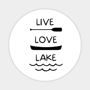 Live Love Lake-D Magnet